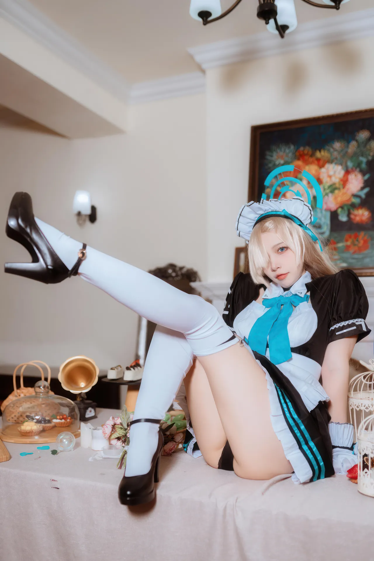 二佐Nisa - 蔚蓝档案 一之濑明日奈 女仆-erohere24.webp